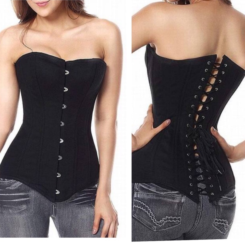 Charmian Boned Torso Hourglass Lace Up Corset 4X